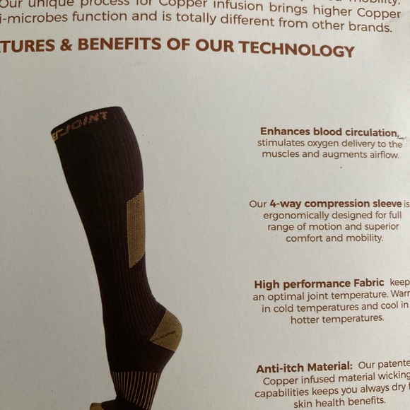 NWTS Copper Joint Compression Socks - Picture 6 of 12